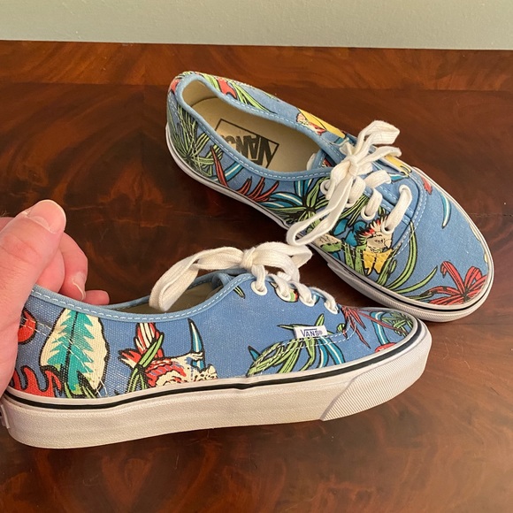 Vans Tropical Print Lace-ups - Van Doren Edition M 6.0 / W 7.5 - Picture 12 of 13